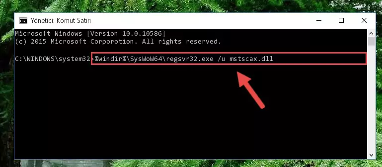 Mstscax.dll dosyasını sisteme tekrar kaydetme