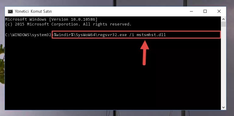 Mstsmhst.dll kütüphanesinin Windows Kayıt Defterindeki sorunlu kaydını silme