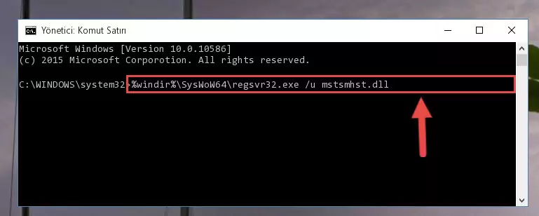 Mstsmhst.dll kütüphanesi için Regedit (Windows Kayıt Defteri) üzerinde temiz kayıt oluşturma