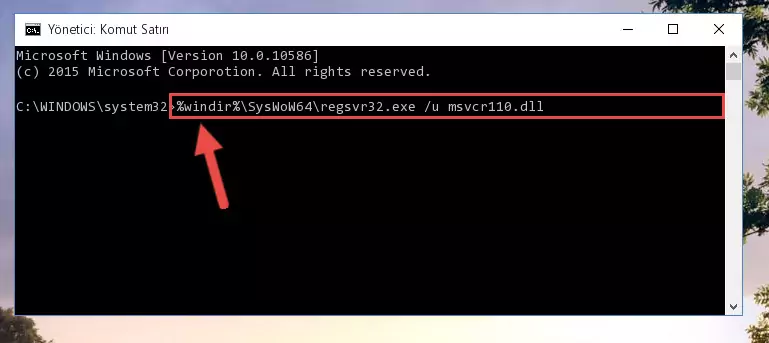 Msvcr110.dll dosyası için Regedit (Windows Kayıt Defteri) üzerinde temiz kayıt oluşturma