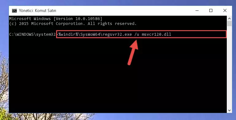 Msvcr120.dll kütüphanesi için Windows Kayıt Defterinde yeni kayıt oluşturma