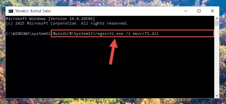 Msvcr71.dll kütüphanesinin Windows Kayıt Defteri üzerindeki sorunlu kaydını temizleme