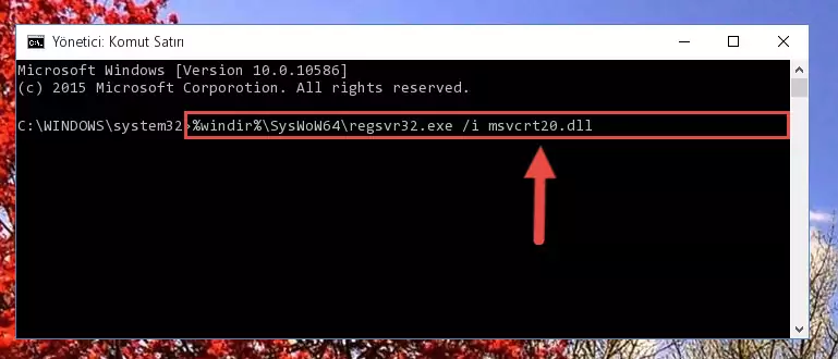 Msvcrt20.dll dosyasının Windows Kayıt Defteri üzerindeki sorunlu kaydını temizleme