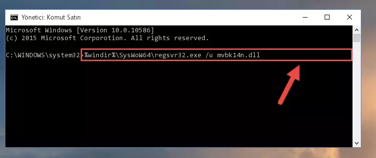 Mvbk14n.dll dosyası için Regedit (Windows Kayıt Defteri) üzerinde temiz kayıt oluşturma