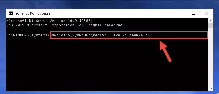Neem2a.dll dosyasının Windows Kayıt Defteri üzerindeki sorunlu kaydını temizleme
