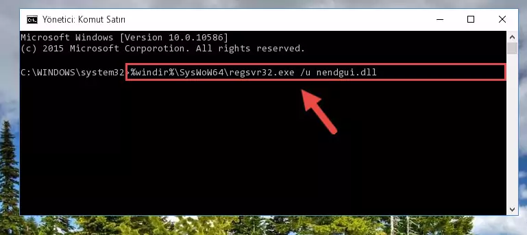 Nendgui.dll dosyası için temiz kayıt yaratma (64 Bit için)