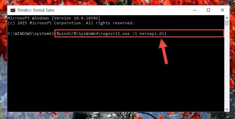 Neroapi.dll kütüphanesinin Windows Kayıt Defterindeki sorunlu kaydını silme