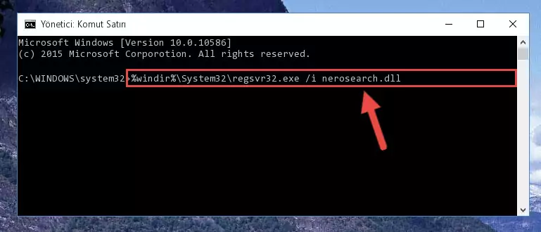 Nerosearch.dll kütüphanesinin Windows Kayıt Defteri üzerindeki sorunlu kaydını temizleme