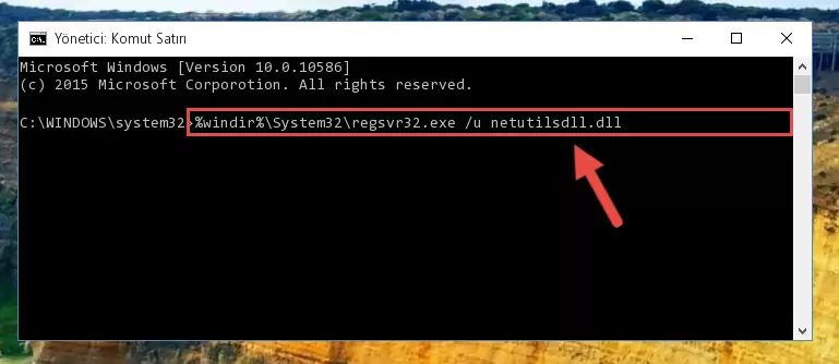 Netutilsdll.dll dosyası için Regedit (Windows Kayıt Defteri) üzerinde temiz kayıt oluşturma