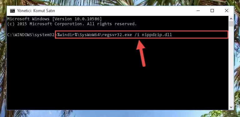 Nippdzip.dll dosyasının sorunlu kaydını Regedit'den kaldırma (64 Bit için)
