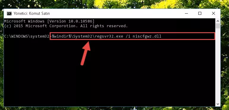 Niscfgwz.dll kütüphanesinin Windows Kayıt Defteri üzerindeki sorunlu kaydını temizleme