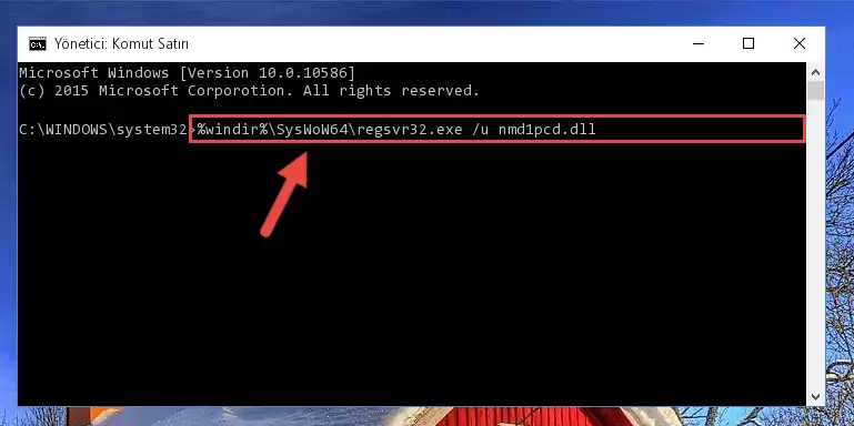 Nmd1pcd.dll dosyası için Regedit (Windows Kayıt Defteri) üzerinde temiz kayıt oluşturma