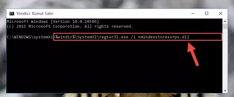 Nmindexstoresvrps.dll dosyası için temiz kayıt oluşturma (64 Bit için)