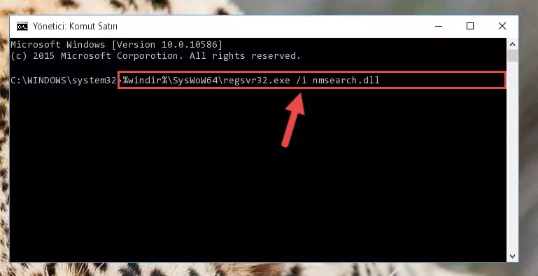Nmsearch.dll kütüphanesinin sorunlu kaydını Regedit'den kaldırma (64 Bit için)