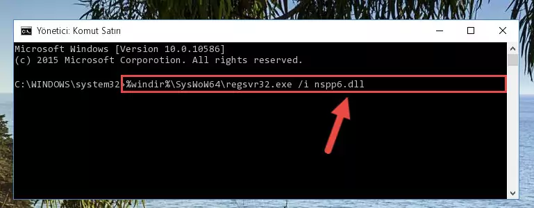 Nspp6.dll kütüphanesinin sorunlu kaydını Regedit'den kaldırma (64 Bit için)