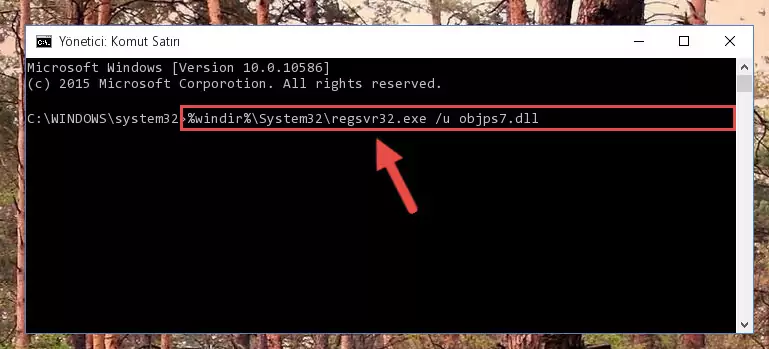 Objps7.dll kütüphanesi için Regedit (Windows Kayıt Defteri) üzerinde temiz kayıt oluşturma
