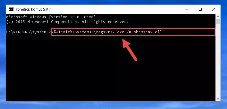 Objpscnv.dll kütüphanesi için Regedit (Windows Kayıt Defteri) üzerinde temiz kayıt oluşturma