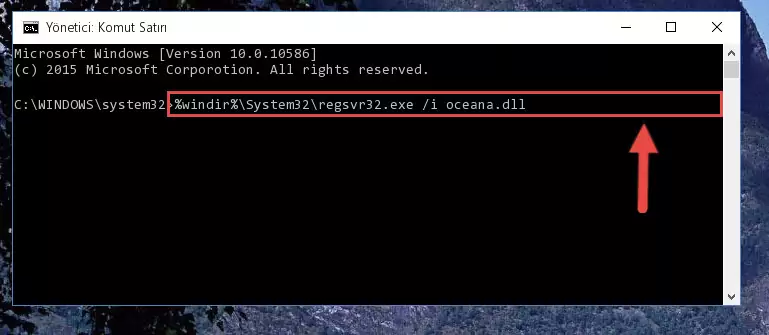 Oceana.dll kütüphanesinin Windows Kayıt Defterindeki sorunlu kaydını silme