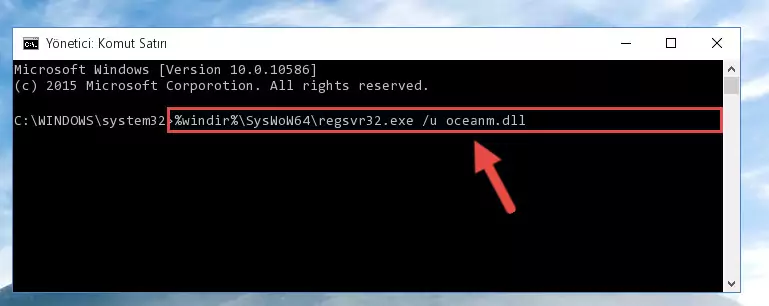 Oceanm.dll dosyası için temiz kayıt yaratma (64 Bit için)