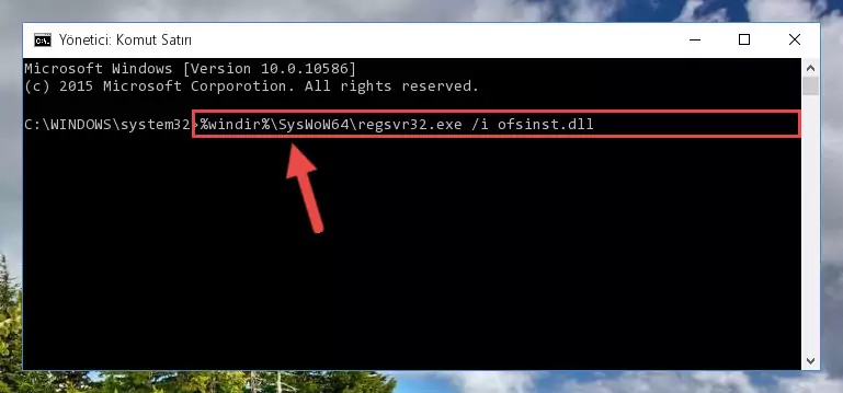 Ofsinst.dll kütüphanesinin Windows Kayıt Defteri üzerindeki sorunlu kaydını temizleme