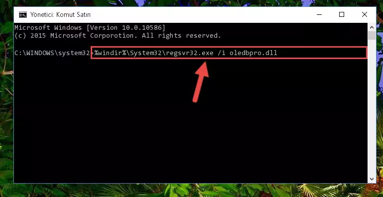 Oledbpro.dll dosyasının Windows Kayıt Defteri üzerindeki sorunlu kaydını temizleme