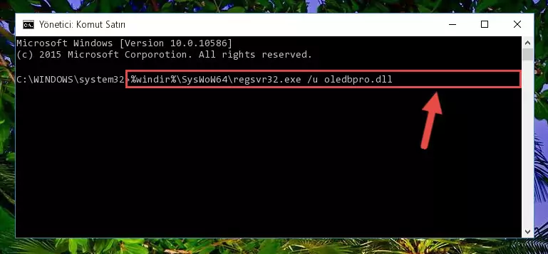 Oledbpro.dll dosyası için temiz ve doğru kayıt yaratma (64 Bit için)