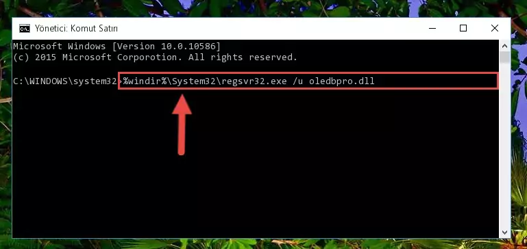 Oledbpro.dll dosyası için Regedit (Windows Kayıt Defteri) üzerinde temiz kayıt oluşturma