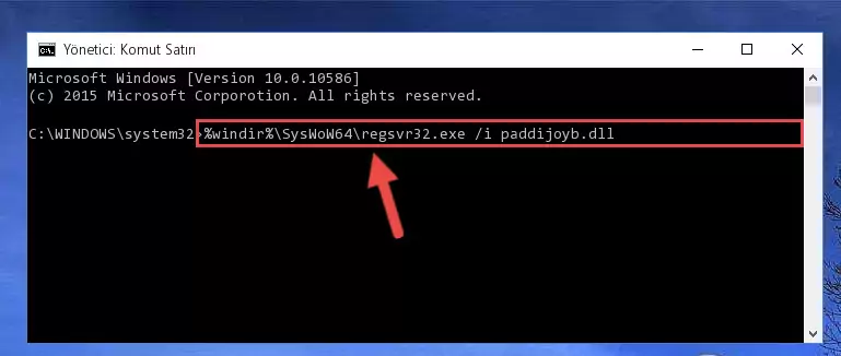 Paddijoyb.dll dosyasının Windows Kayıt Defteri üzerindeki sorunlu kaydını temizleme