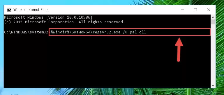 Pal.dll dosyası için Regedit (Windows Kayıt Defteri) üzerinde temiz kayıt oluşturma