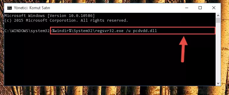 Pcdvdd.dll kütüphanesi için Regedit (Windows Kayıt Defteri) üzerinde temiz kayıt oluşturma