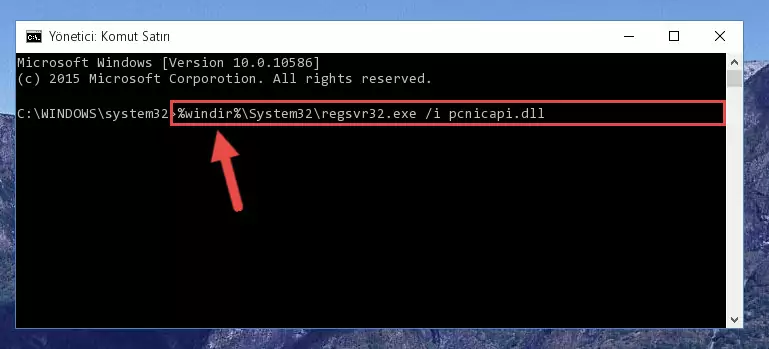 Pcnicapi.dll dosyasının Windows Kayıt Defteri üzerindeki sorunlu kaydını temizleme
