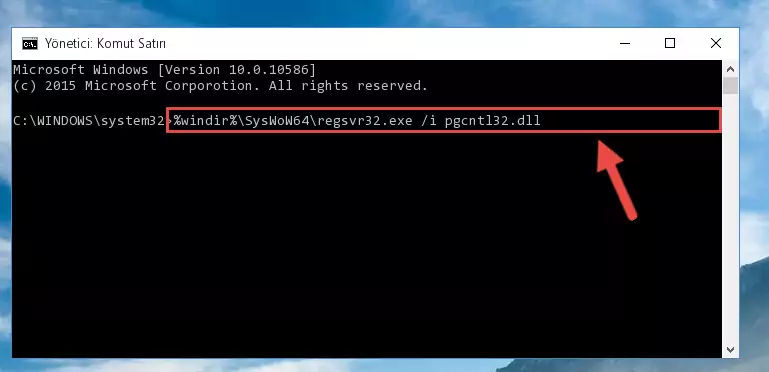 Pgcntl32.dll dosyasının Windows Kayıt Defterindeki sorunlu kaydını silme