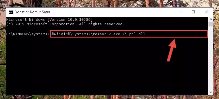 Phl.dll dosyasını sisteme tekrar kaydetme (64 Bit için)