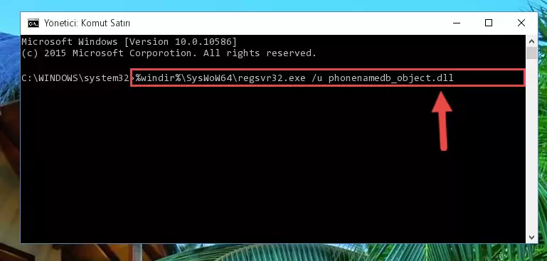 Phonenamedb_object.dll dosyası için temiz ve doğru kayıt yaratma (64 Bit için)