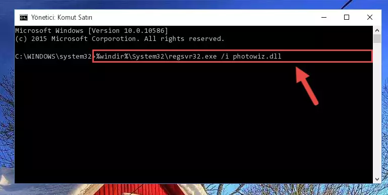 Photowiz.dll dosyasının Windows Kayıt Defteri üzerindeki sorunlu kaydını temizleme