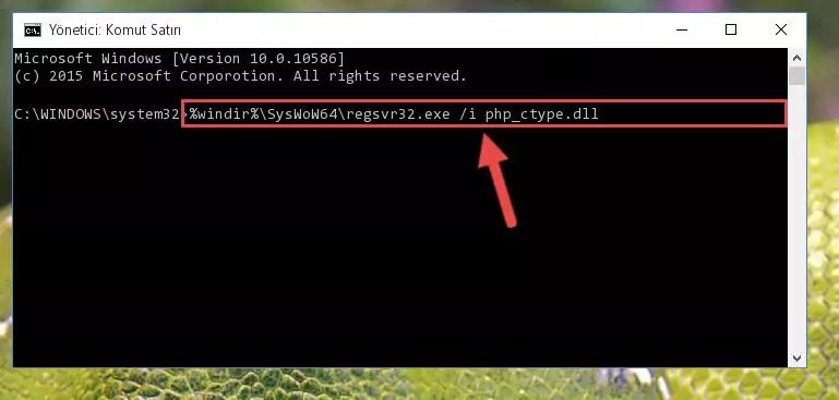 Php_ctype.dll dosyasının hasarlı kaydını silme