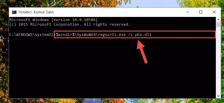 Phx.dll dosyasının bozuk kaydını Windows Kayıt Defterinden kaldırma (64 Bit için)