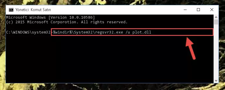 Plot.dll dosyası için Regedit (Windows Kayıt Defteri) üzerinde temiz kayıt oluşturma