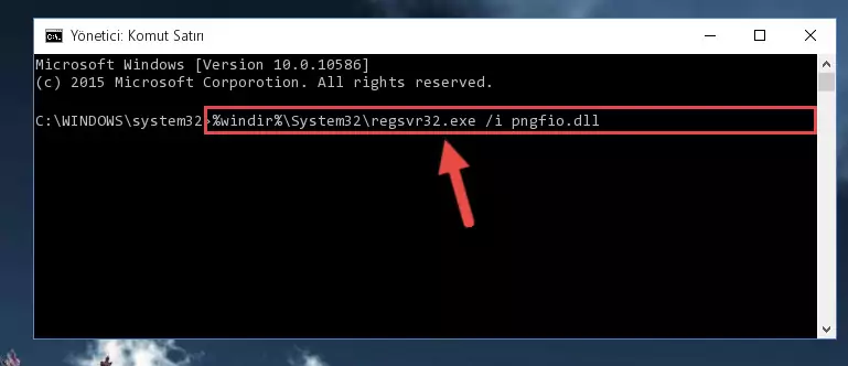 Pngfio.dll dosyası için temiz kayıt oluşturma (64 Bit için)