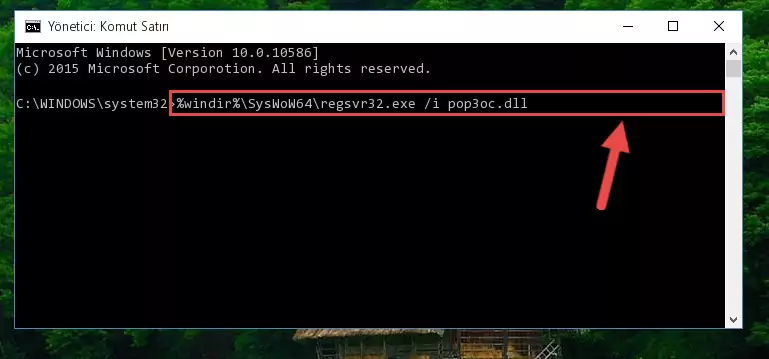 Pop3oc.dll dosyasının sorunlu kaydını Regedit'den kaldırma (64 Bit için)