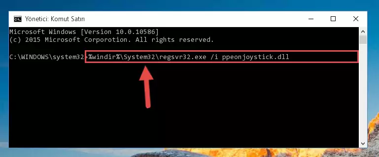 Ppeonjoystick.dll kütüphanesinin Windows Kayıt Defteri üzerindeki sorunlu kaydını temizleme