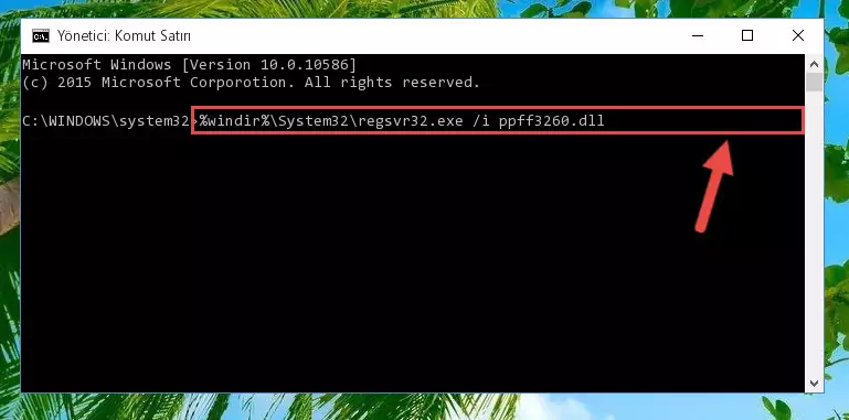 Ppff3260.dll kütüphanesinin Windows Kayıt Defterindeki sorunlu kaydını silme