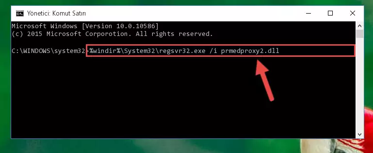 Prmedproxy2.dll dosyası için temiz kayıt yaratma (64 Bit için)