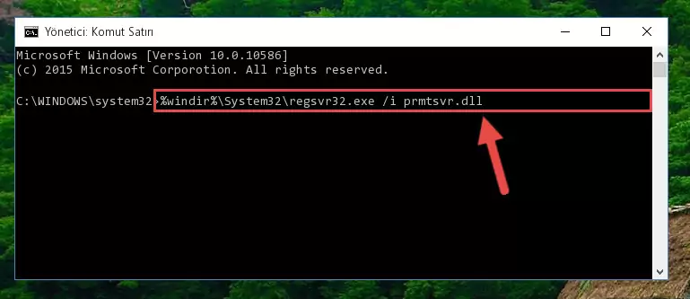 Prmtsvr.dll dosyası için temiz ve doğru kayıt yaratma (64 Bit için)