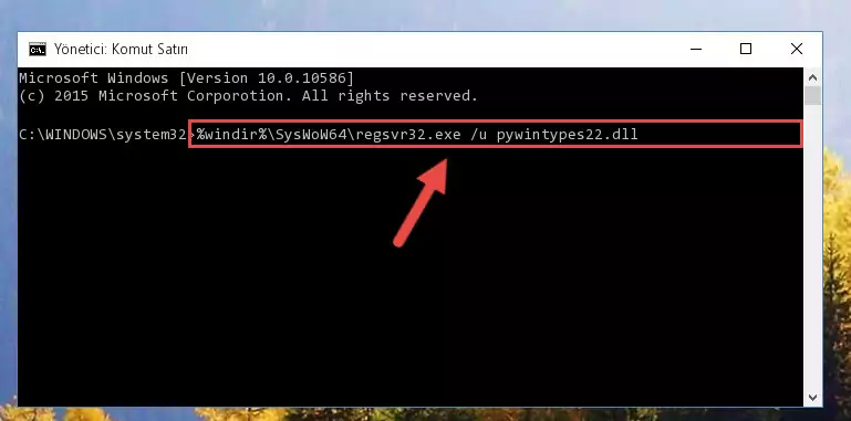 Pywintypes22.dll dosyası için Regedit (Windows Kayıt Defteri) üzerinde temiz kayıt oluşturma