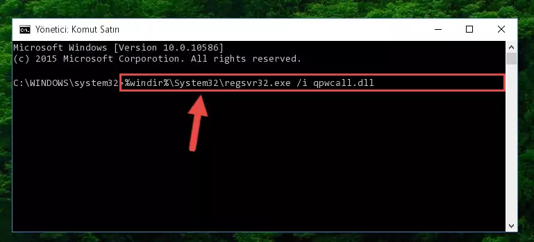 Qpwcall.dll dosyasının Windows Kayıt Defteri üzerindeki sorunlu kaydını temizleme