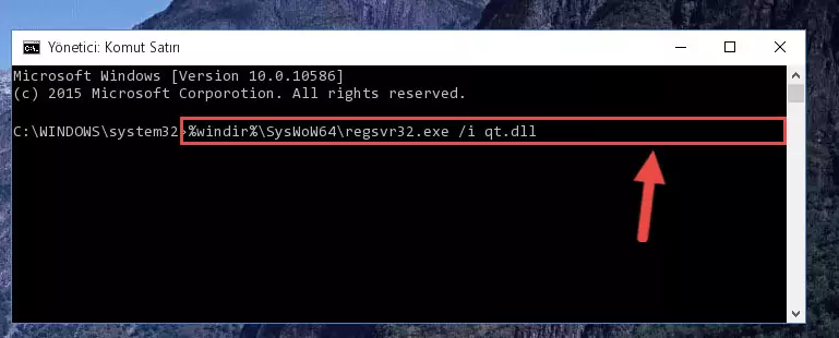 Qt.dll dosyasının sorunlu kaydını Regedit'den kaldırma (64 Bit için)