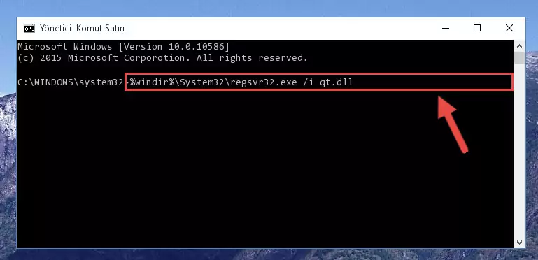 Qt.dll dosyasının Windows Kayıt Defteri üzerindeki sorunlu kaydını temizleme