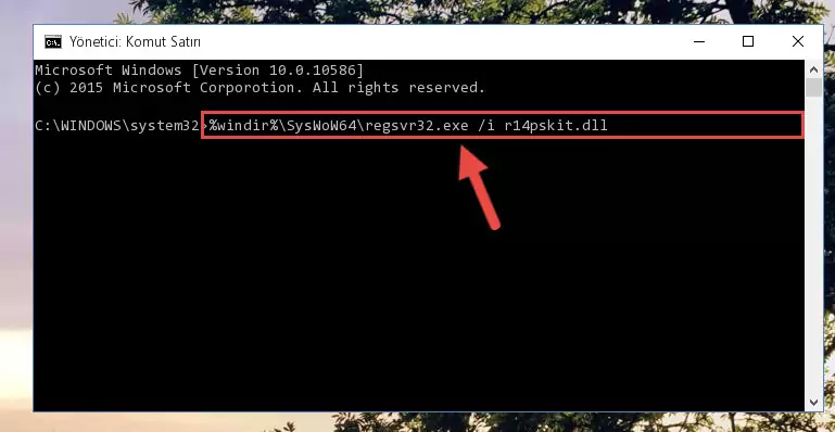 R14pskit.dll dosyasının Windows Kayıt Defterindeki sorunlu kaydını silme
