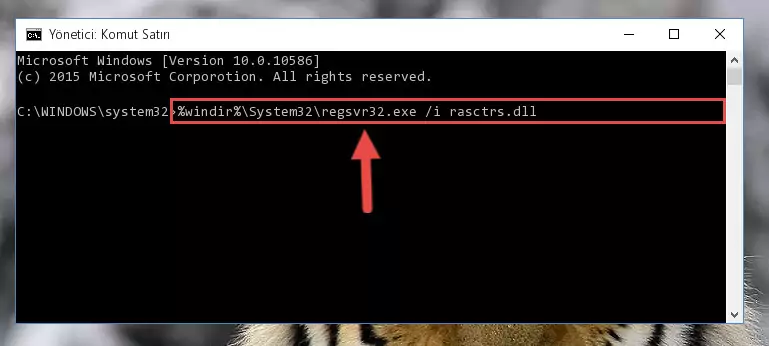Rasctrs.dll kütüphanesini sisteme tekrar kaydetme (64 Bit için)
